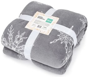 4Home Silent Snowfall gyapjú hatású pléd, 150 x 200cm