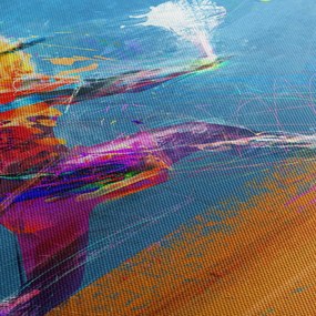 Kép - Festett teniszező (órával) (90x30 cm)