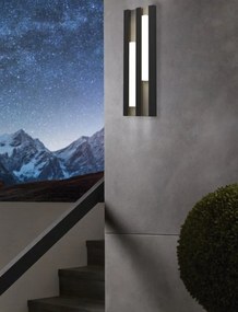 EGLO 900118 FANDINA Modern Kültéri Fali Lámpa Fehér, Fekete LED IP55