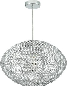 DAR LIGHTING OIS6568 OISIN Ernyős Függesztett Lámpa Eloxált AlumíniumIP20