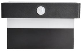 Solight WO7201 - LED napelemes falilámpa szenzorral PALERMO LED/5W/2000 mAh IP54