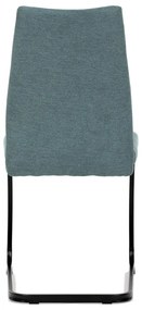 Zöld Szövet Szánkótalpas Étkezőszék. DCL-438