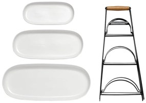 Serve &amp; Share háromszintes desszert tartó állvány - Ladelle