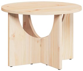 Dohányzóasztal Természetes 50 x 50 x 35 cm Tömör fenyőfa
