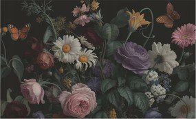 Modern fotótapéta Flizelina falra Virágos elegancia 416x254 Ragasztó