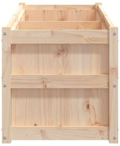 vidaXL tömör fenyő kerti virágláda 150 x 50 x 50 cm