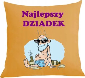 Párna párnahuzat Nagyszülők napja Vicces ajándék Nagypapa