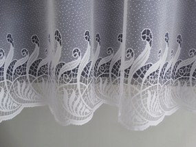 Mg Függöny 35425 Fehér 200x160cm kész, M szalaggal