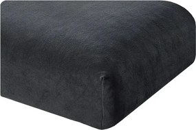 Polár Lepedő Plüss Puha Maci Gumis 90x200 Szürke Grafit