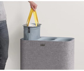 Szürke textil szennyeskosár 90 l Tota Trio – Joseph Joseph