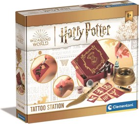Harry Potter Hogwarts tetoválókészlet Clementoni