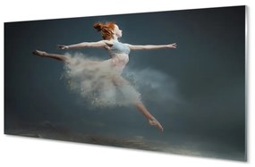 Akrilkép balerina füst 100x50 cm 2 fogas