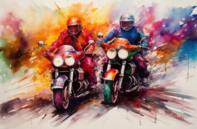 Poszter 86,4x56,8cm Adrenalin és művészet