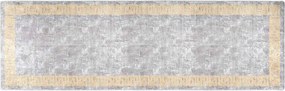 vidaXL szürke csúszásmentes mosható szőnyeg 80 x 300 cm