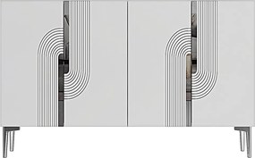 Meyra 120 - White, Silver