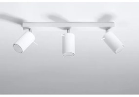 Sollux SL.0089 - Spotlámpa RING 3 3xGU10/10W/230V fehér