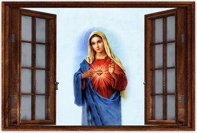 Poszterek 120x80 Szűzanya Szív