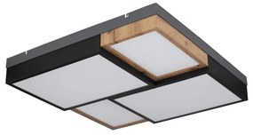 Globo 67286-50 - LED mennyezeti lámpa GUNDI LED/50W/230V barna/fekete