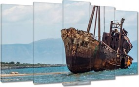 Vászonkép 100x60 Tengerészet Tengeri hajók