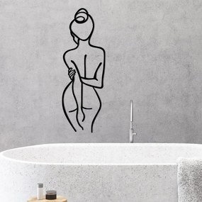 Fém fali dekoráció, Woman Body