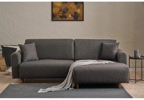 Sarok ülőgarnitúra Minty (J) (antracit). 1101711