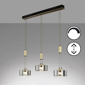 Fischer&Honsel Lavin 61016 Lepel lámpa 3x9W/LED 2700K 2900 lm IP20