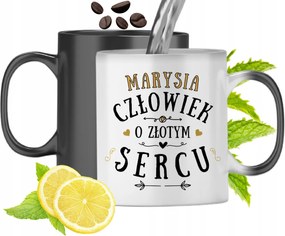 Mágikus Bögre Máriának Fekete Színváltós, fényképes nyomattal