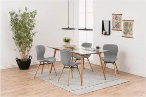 Batilda 2 db világosszürke étkezőszék - Actona