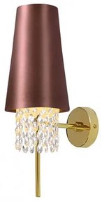 Lámpa Fali lámpatest NESTO 2, 6212, AC220-240V, 50/60Hz, 1*E27, max.40W, barna