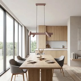 Brilagi - Kábeles csillár SELE 4xGU10/30W/230V bézs