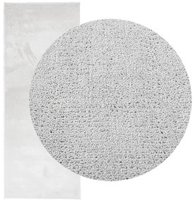 OVIEDO szürke rövid szálú szőnyeg 80 x 200 cm