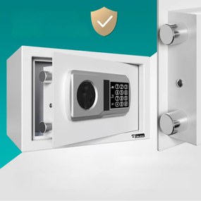 Deuba SAFETY elektromos bútorszéf, 31 x 20 x 20cm, ezüst