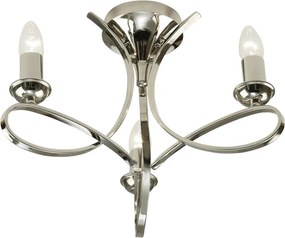 Endon PENN CA7P3N Plafonlámpa 3x40W/E14