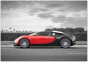 Poszterek 100x70 Bugatti Autó