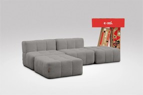 4 Teiliges Modulares Sofa – Grau