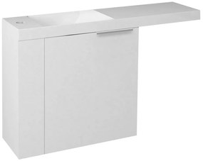 Sapho Latus szekrény 50x22x50 cm Függesztett, mosdó alatti fehér LT615-3030