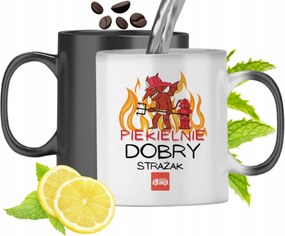 Mágikus Bögre Tűzoltóknak Színváltós Nyomtatott Fényképpel