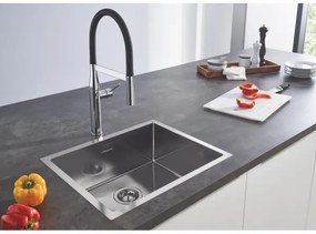 GROHE 31726SD0 - K700 konyhai mosogató, 550 × 450 mm, rozsdamentes acél