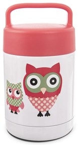 Piros-fehér gyerek termosz 480 ml Sova – Orion