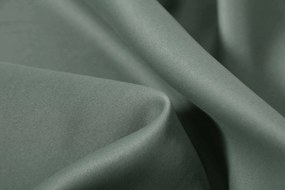 Szürkészöld függöny OXFORD 140x250 cm Felfüggesztés: Hullámos sínszalag