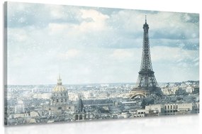 Kép téli Párizs