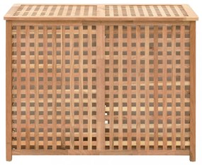 tömör diófa szennyeskosár 87,5 x 46 x 67 cm