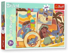 Gyermek puzzle - Lilo and Stitch - 200 db