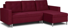 GEST Kinyitható sarokkanapé Piros