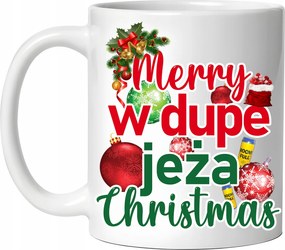 Karácsonyi Bögre Süni Mr. Szalonna vicces Ajándék 330ml Csomagolás