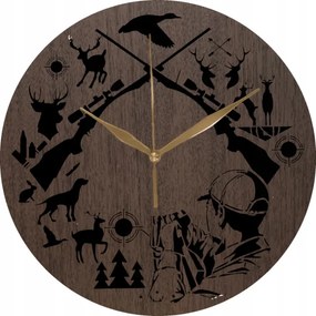 Vadász falióra Ajándék vadásznak 35 cm