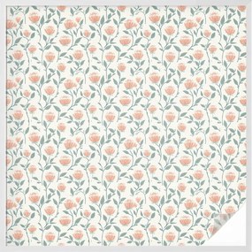 Furnérfólia Adatvédelem Szélvédőkhöz és Ablakokhoz Virágmintás 100x100