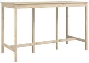 Tömör fenyőfa bárasztal 180 x 80 x 110 cm