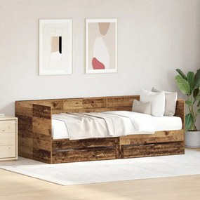 Nappali ágy Régi fa Mérnöki fa 100 x 200 cm Tartós