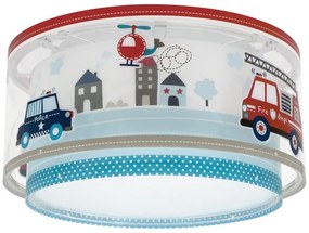 Dalber 60616 - Gyermek mennyezeti lámpa POLICE 2xE27/60W/230V